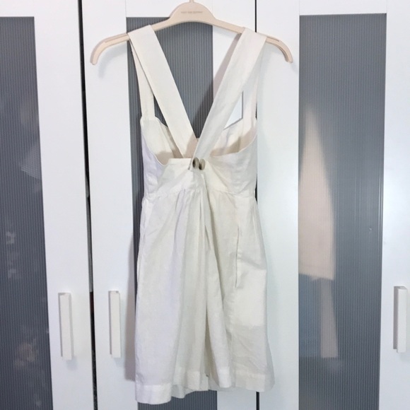 Free People White Linen Dress - Picture 6 of 6